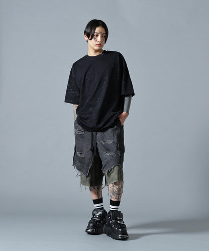 MAVYTH/メヴィス/RHINESTONE TEE