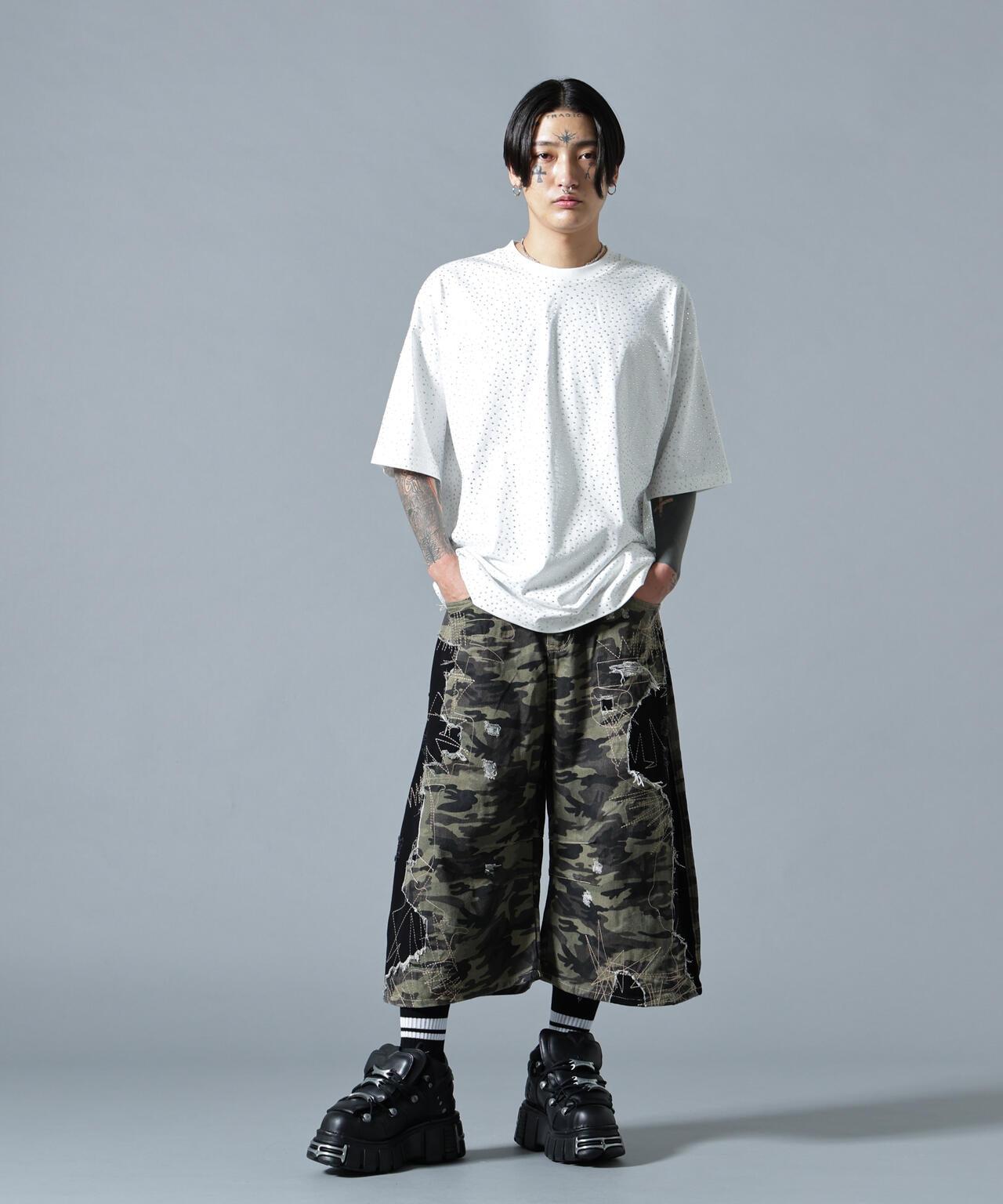 MAVYTH/メヴィス/RHINESTONE TEE