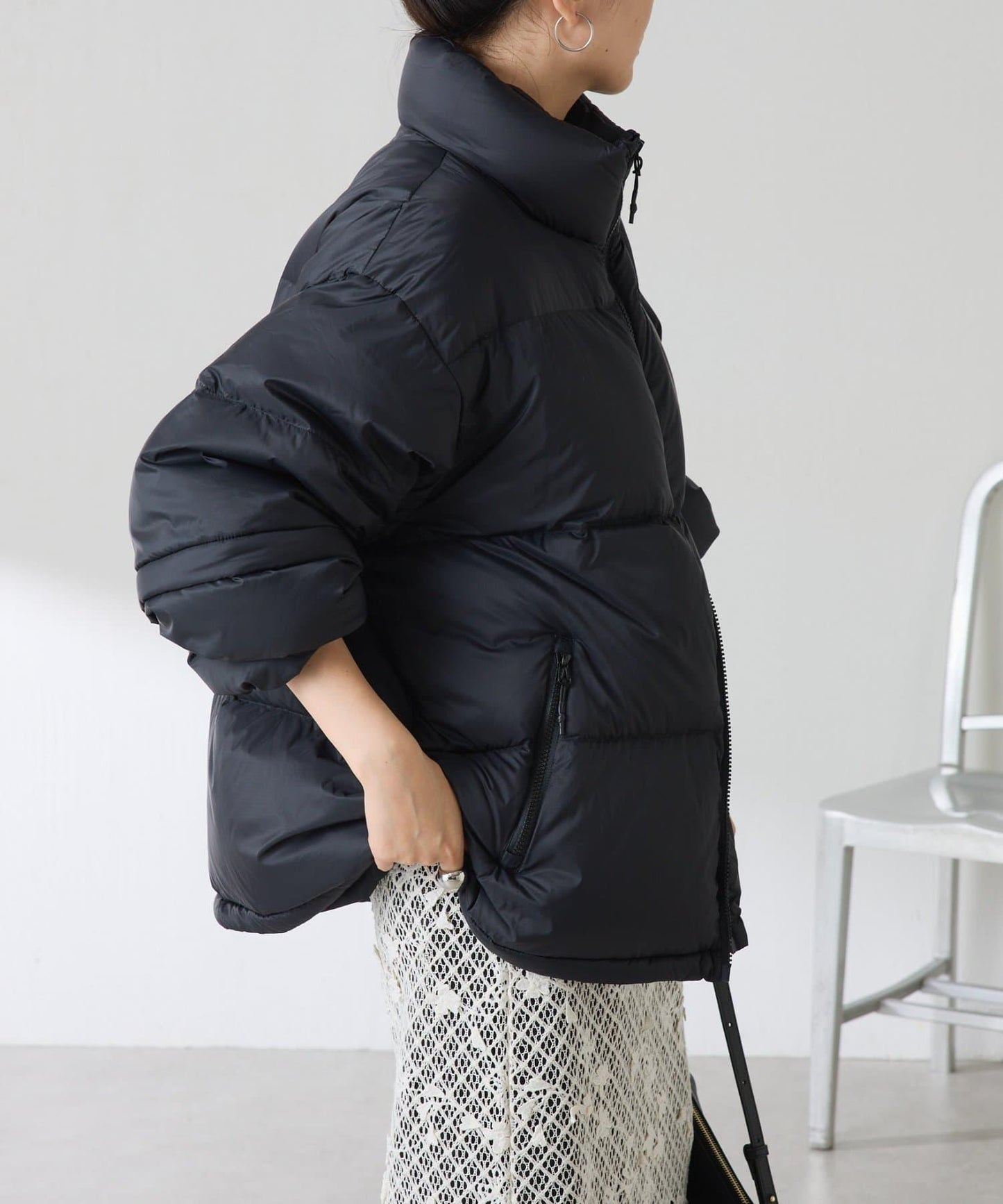 TAION聯名款 2WAY蓬鬆羽絨服
