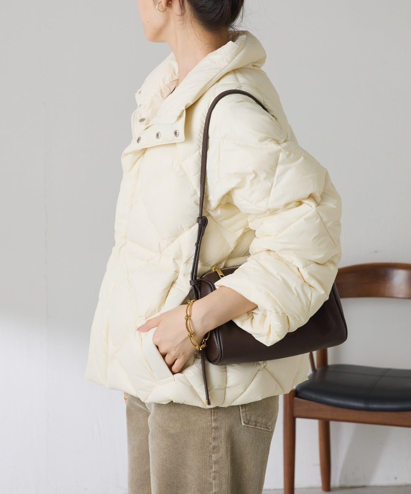 TAION聯名款 收腰羽絨服