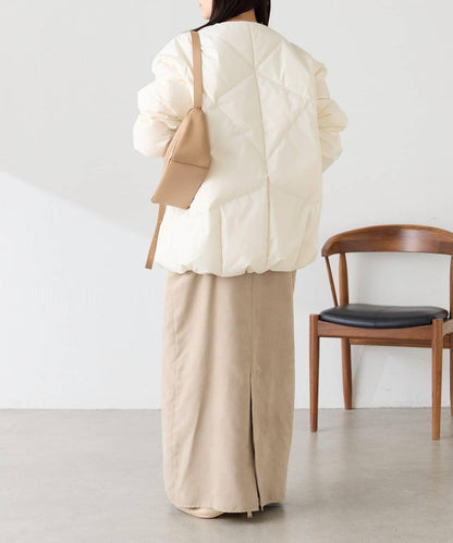 TAION聯名款 無領帶圍巾羽絨服