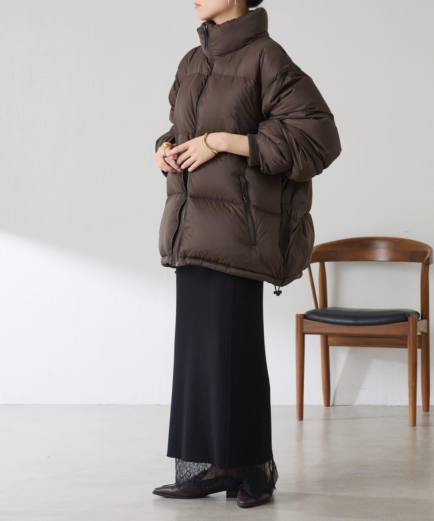 TAION聯名款 2WAY蓬鬆羽絨服