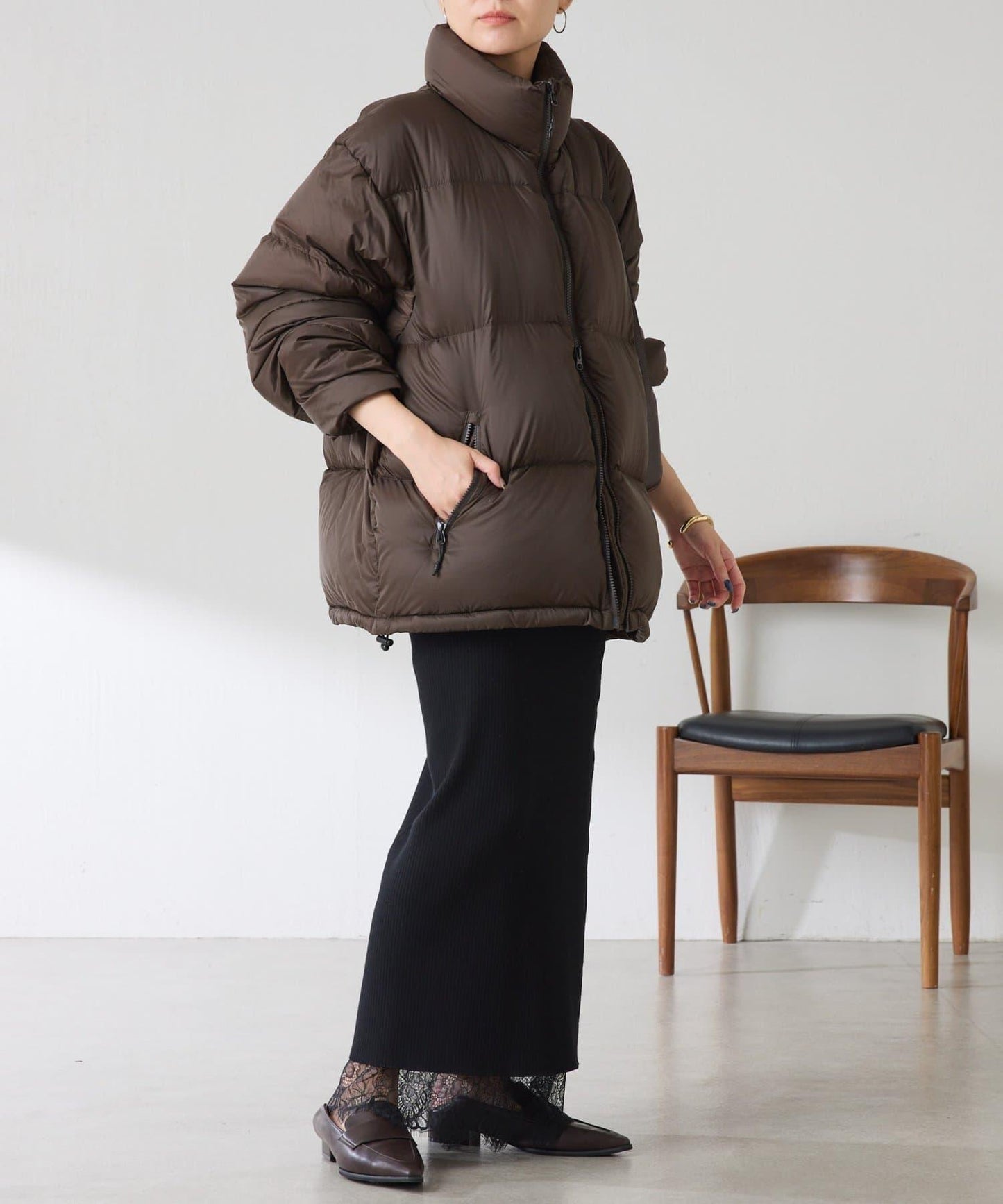 TAION聯名款 2WAY蓬鬆羽絨服