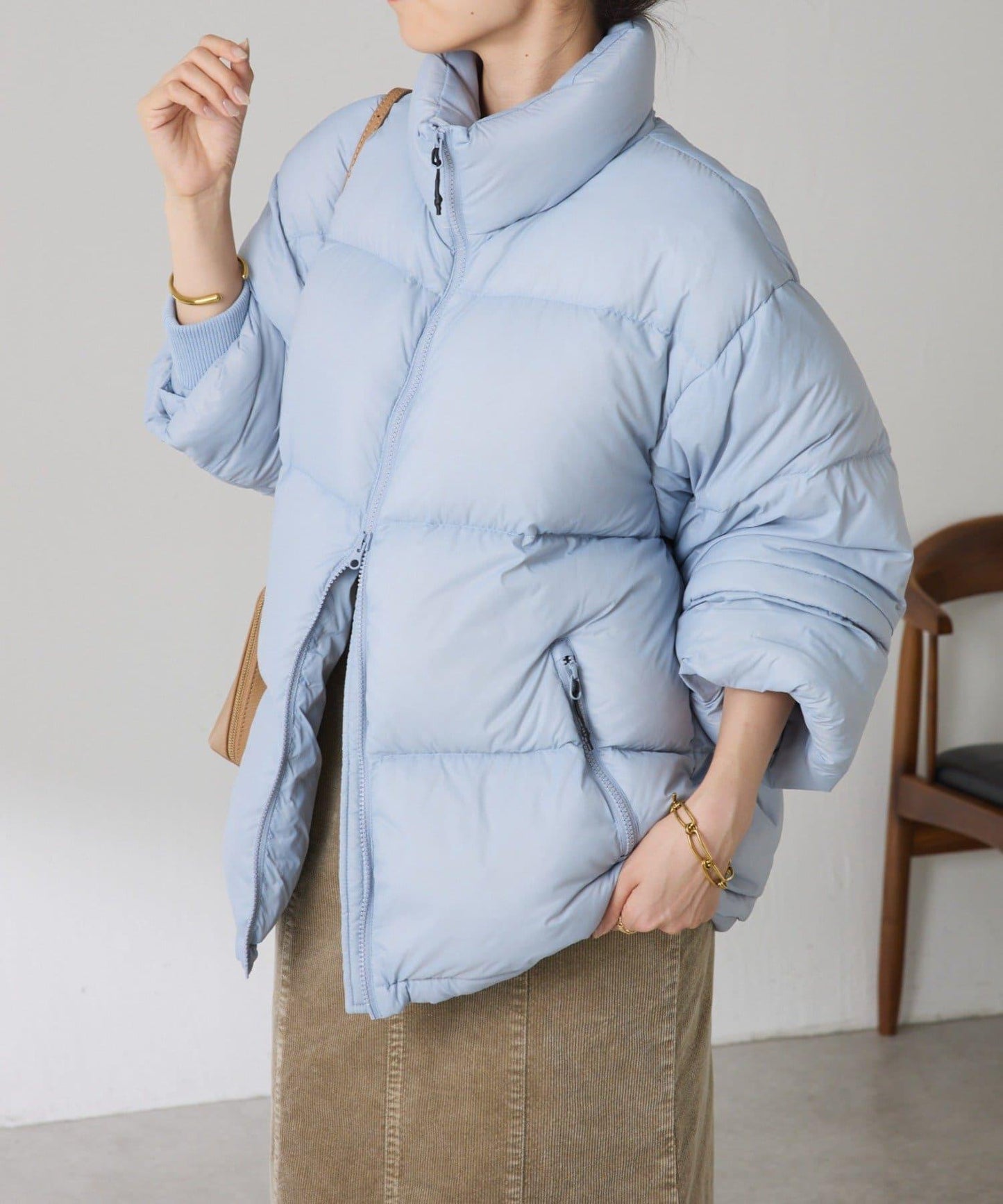 TAION聯名款 2WAY蓬鬆羽絨服
