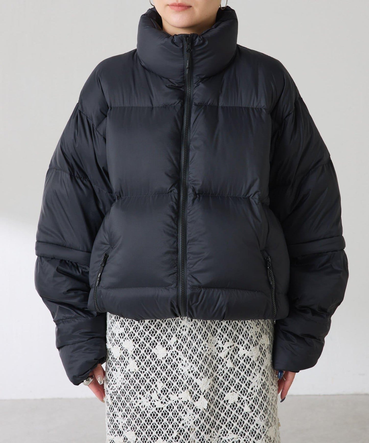 TAION聯名款 2WAY蓬鬆羽絨服