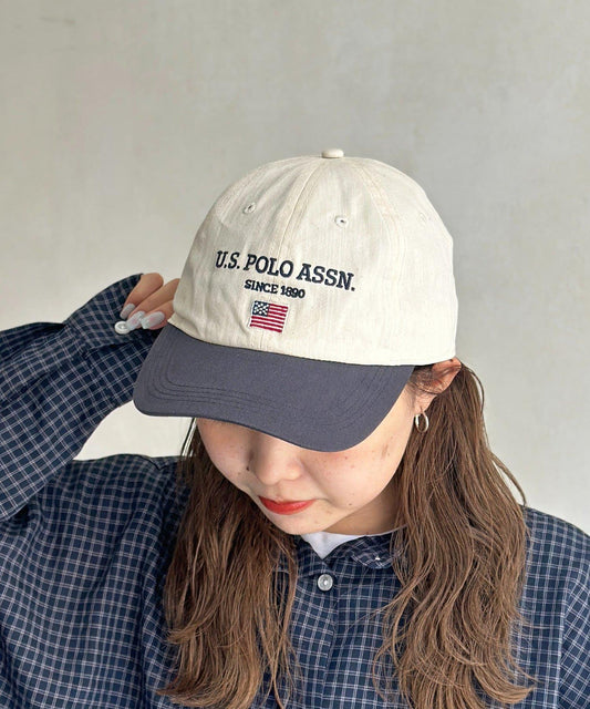U.S. POLO ASSN. 星條旗棒球帽
