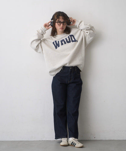 WRUD. 寬鬆加絨Logo衛衣