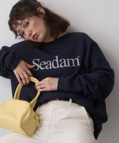 SEADAM加絨Logo衛衣