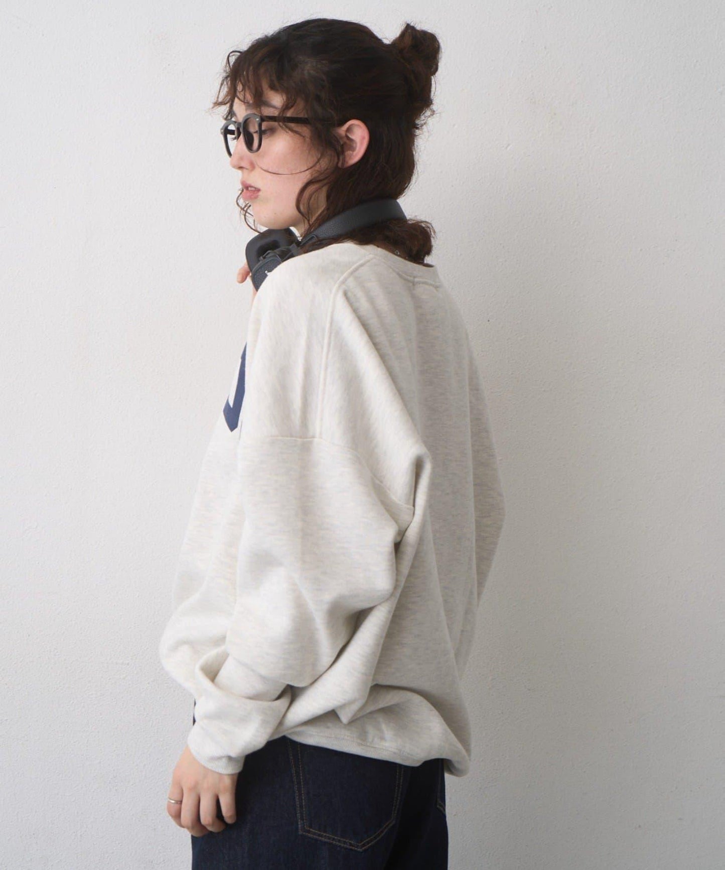 WRUD. 寬鬆加絨Logo衛衣