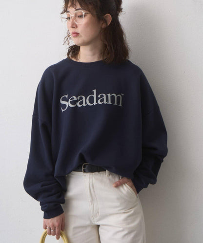 SEADAM加絨Logo衛衣