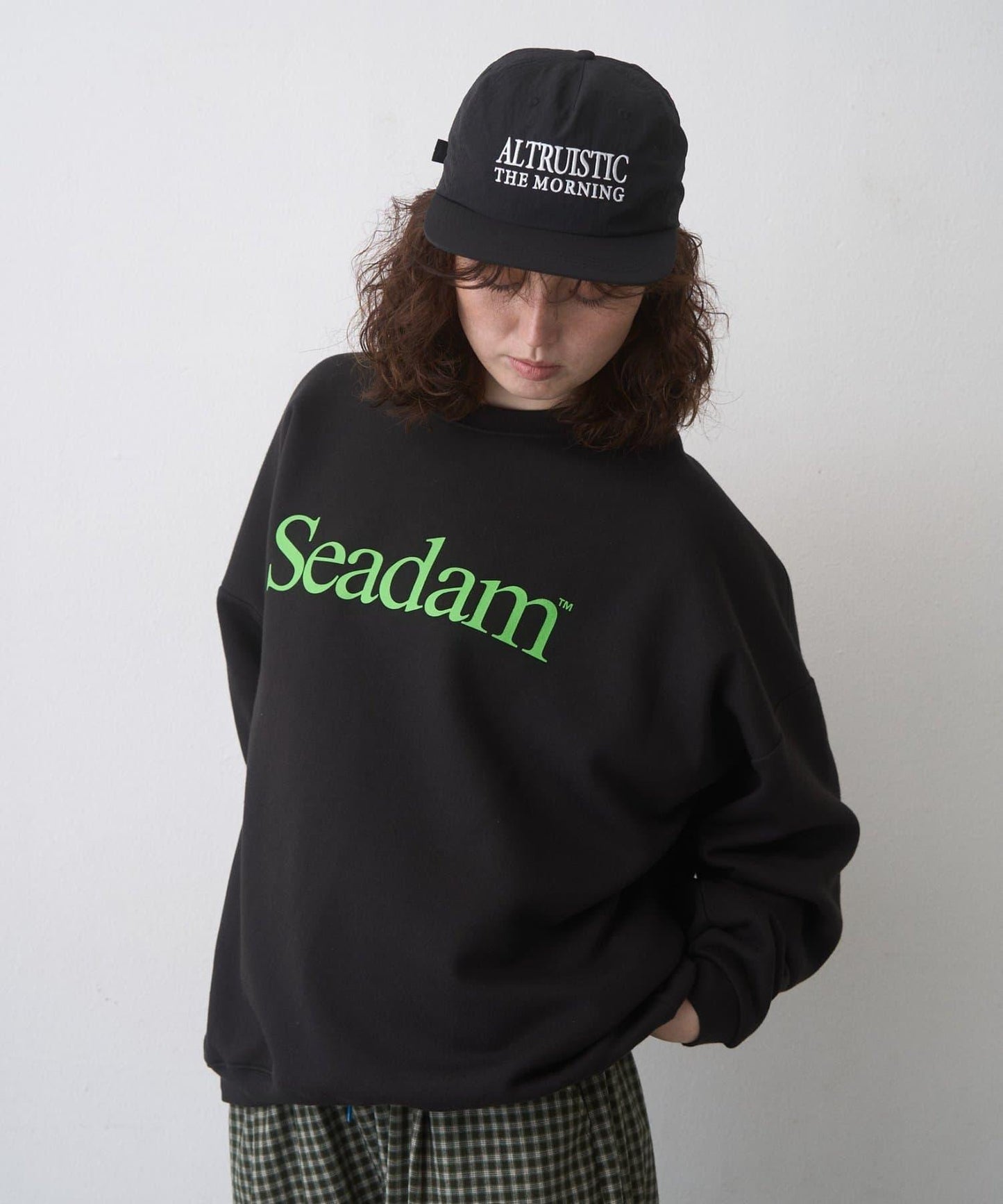 SEADAM加絨Logo衛衣