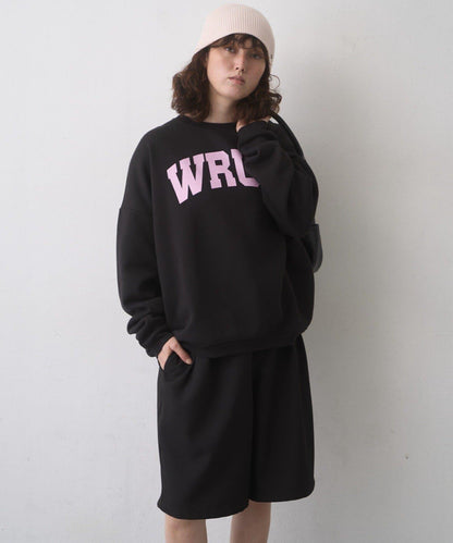 WRUD. 寬鬆加絨Logo衛衣