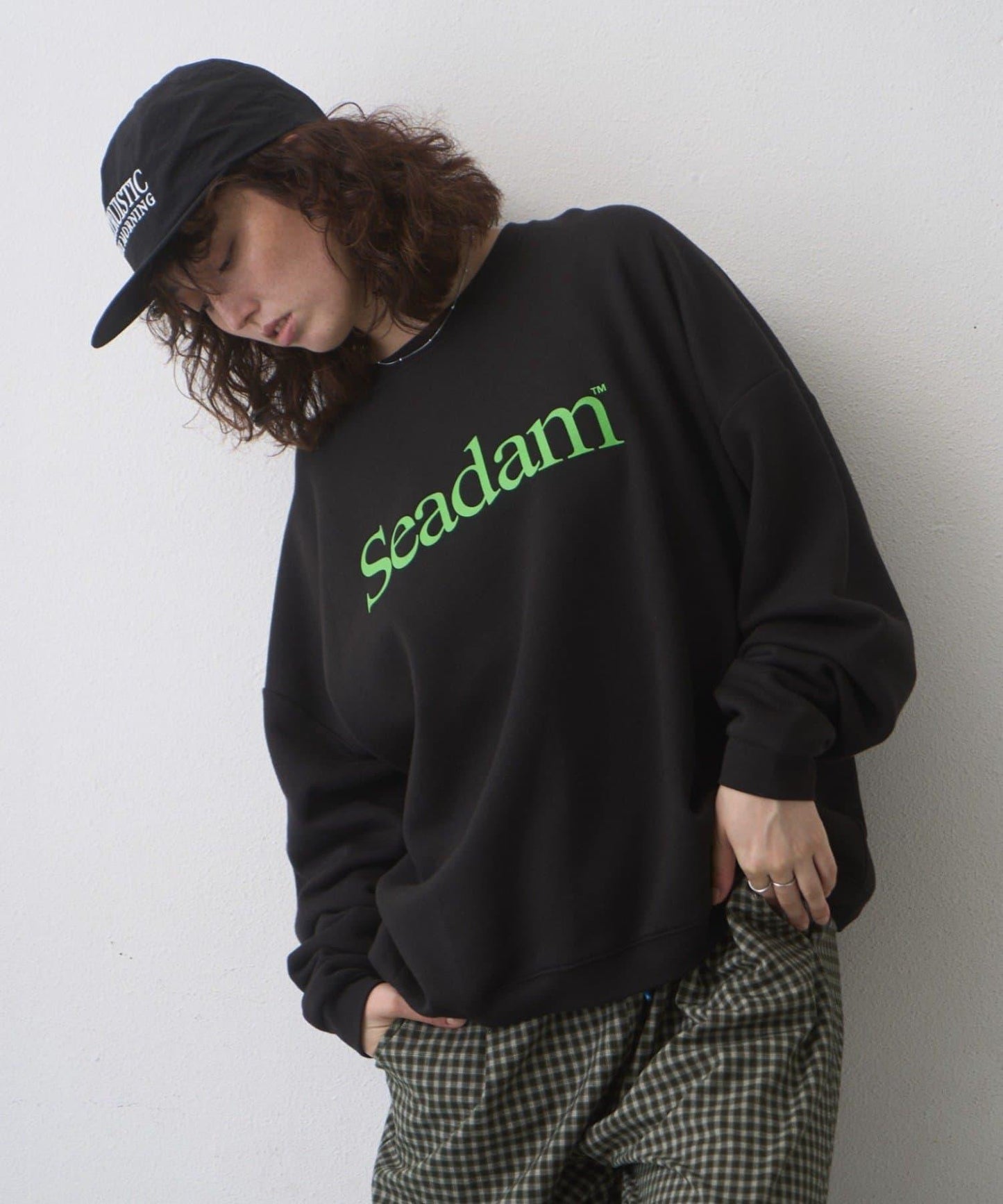SEADAM加絨Logo衛衣