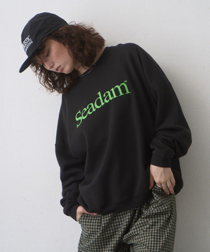 SEADAM加絨Logo衛衣