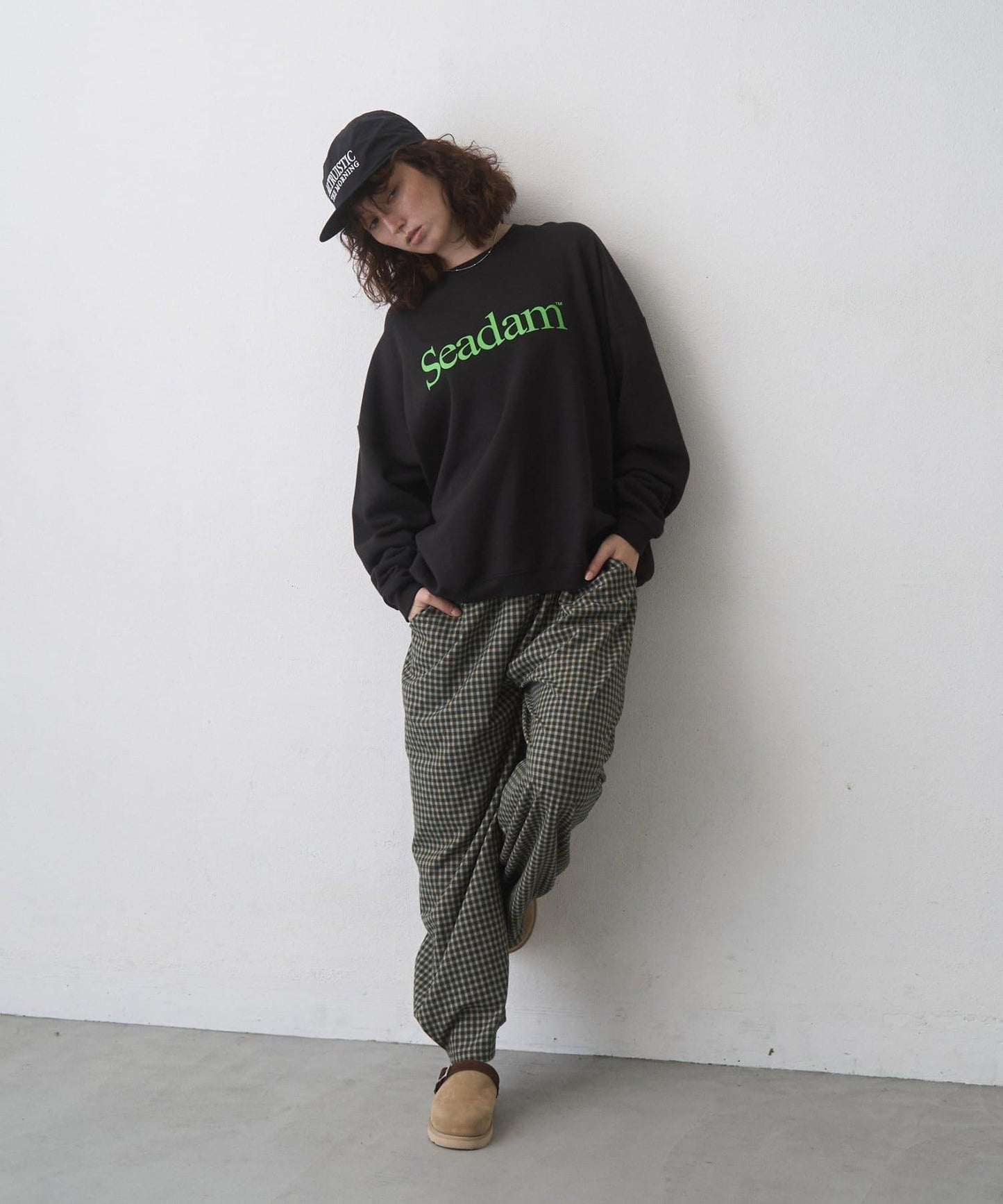 SEADAM加絨Logo衛衣