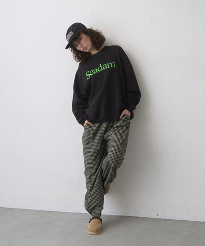 SEADAM加絨Logo衛衣