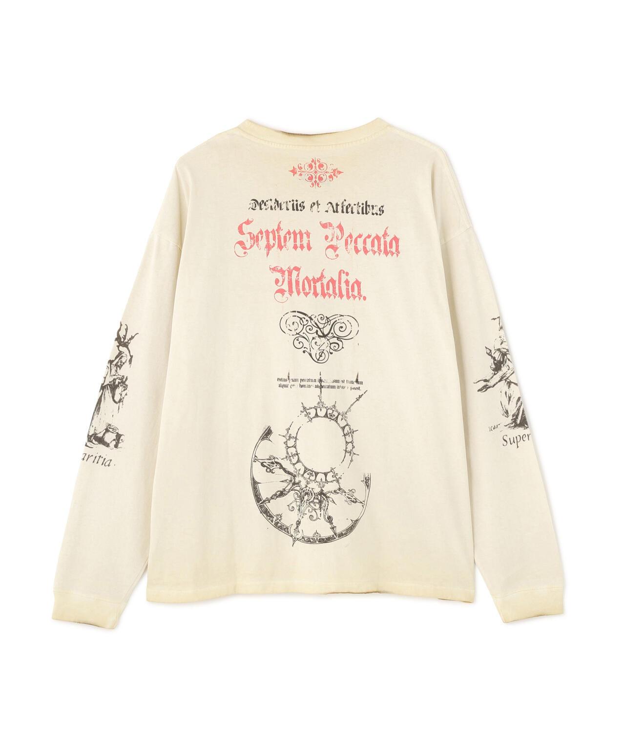 DankeSchon/ダンケシェーン/SPRAYBURN L/S TEE SEVEN