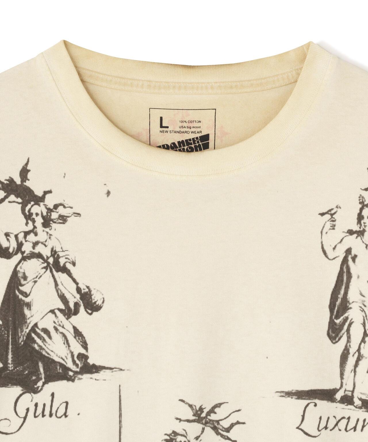 DankeSchon/ダンケシェーン/SPRAYBURN L/S TEE SEVEN