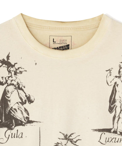 DankeSchon/ダンケシェーン/SPRAYBURN L/S TEE SEVEN