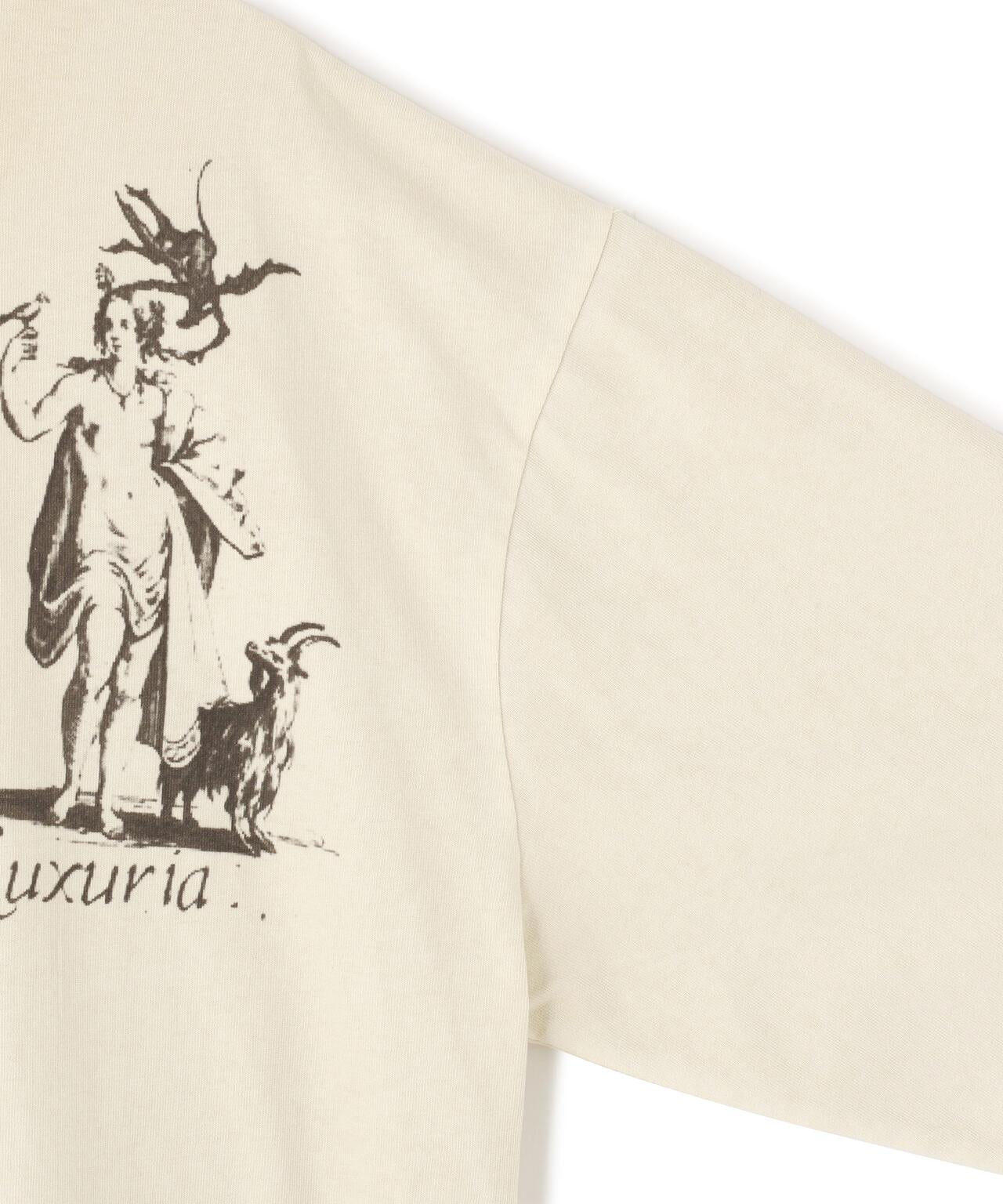 DankeSchon/ダンケシェーン/SPRAYBURN L/S TEE SEVEN