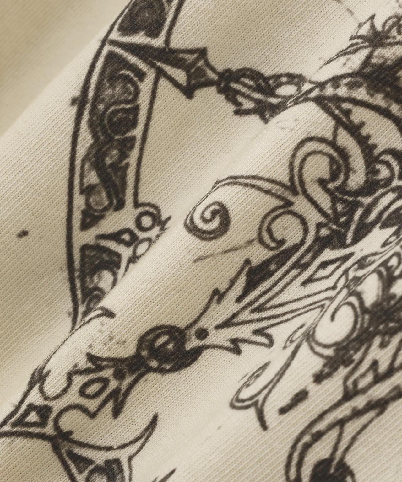 DankeSchon/ダンケシェーン/SPRAYBURN L/S TEE SEVEN