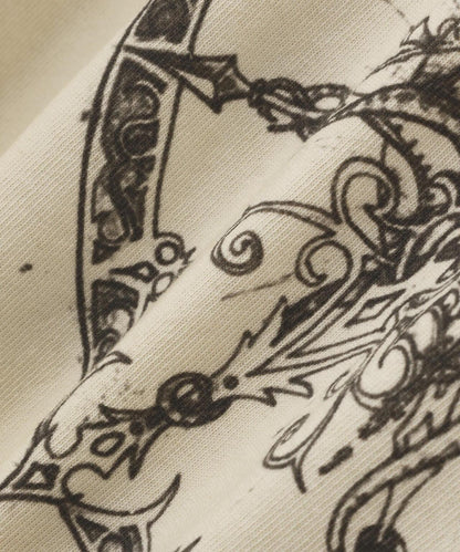 DankeSchon/ダンケシェーン/SPRAYBURN L/S TEE SEVEN