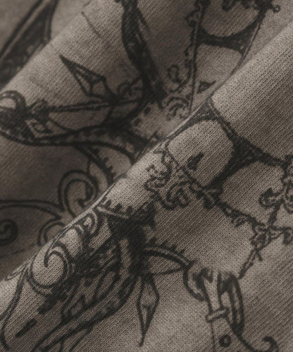 DankeSchon/ダンケシェーン/SPRAYBURN L/S TEE SEVEN