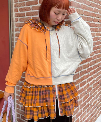 HELLO.SANFRANCISCO 2WAY撞色蝴蝶結衛衣