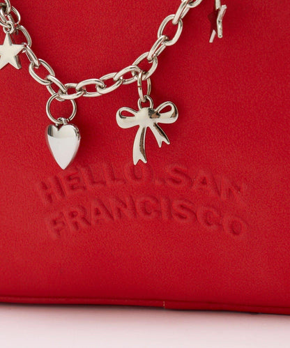 HELLO.SANFRANCISCO 魅力褶皺手柄波士頓包