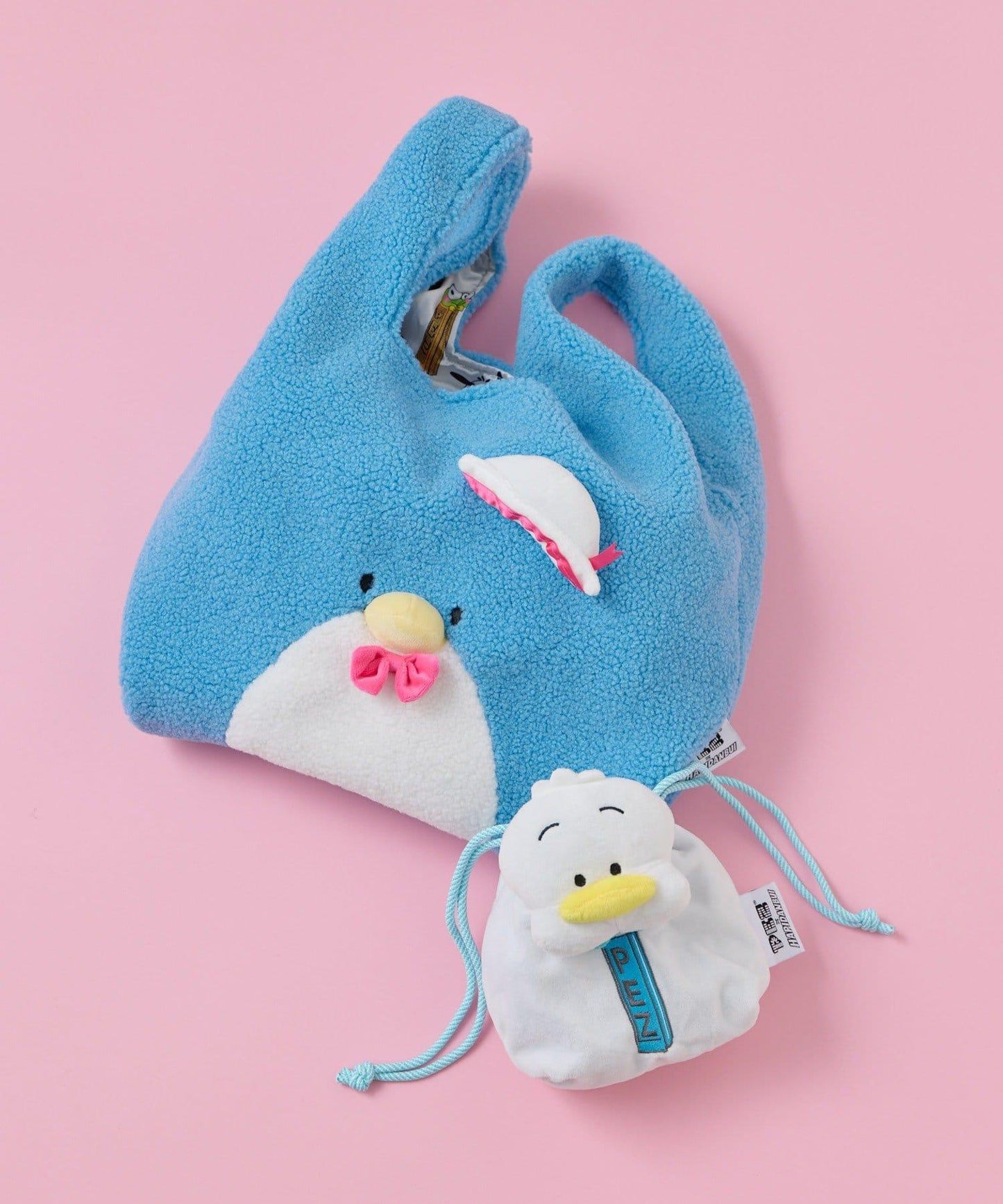 はぴだんぶい×PEZ(ペッツ)×ear 包袋化妝包套裝