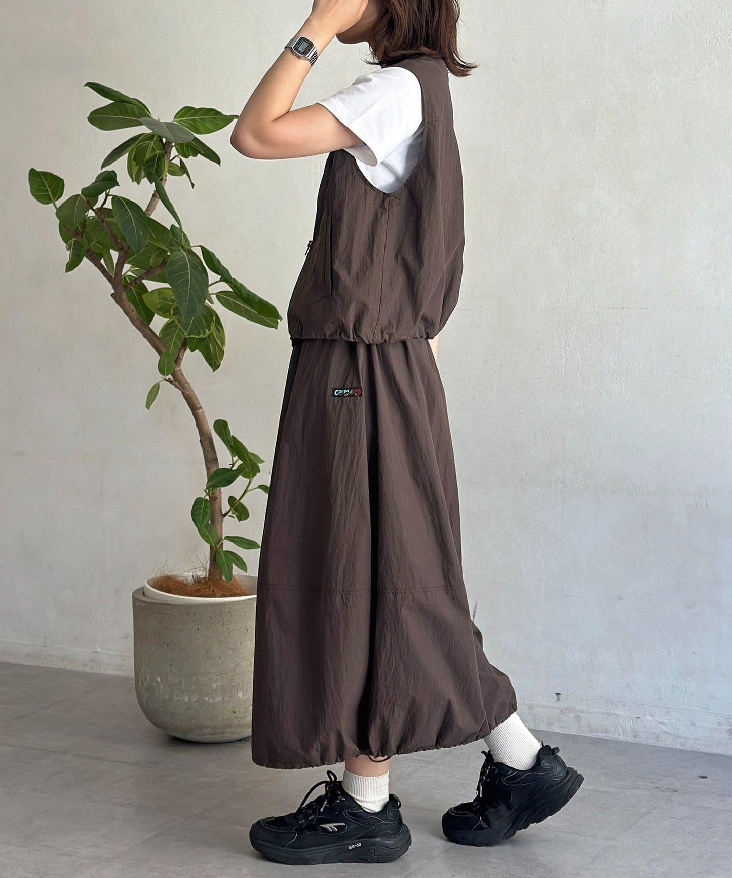 尼龍棉馬甲套裝