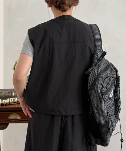尼龍棉馬甲套裝