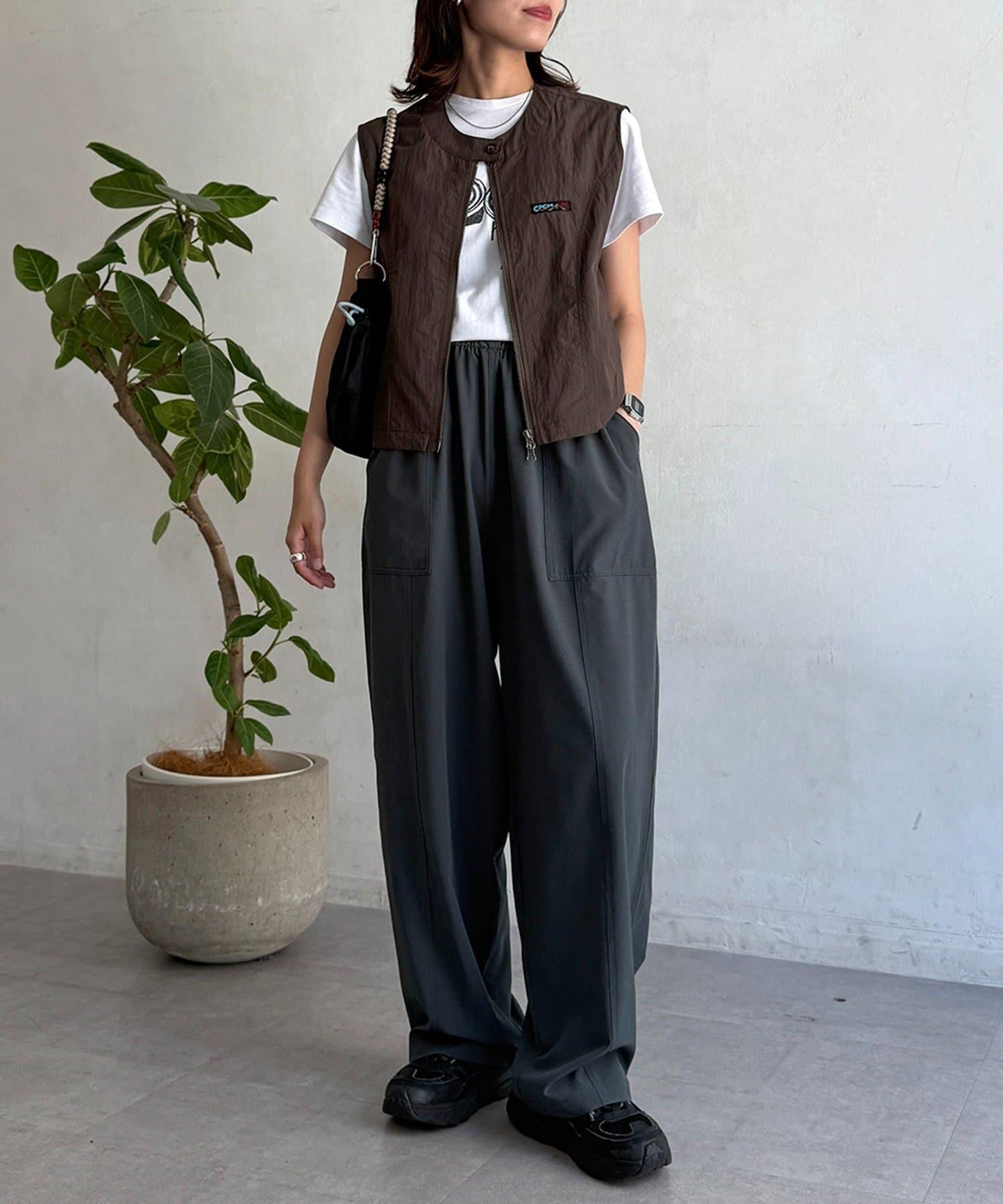 尼龍棉馬甲套裝