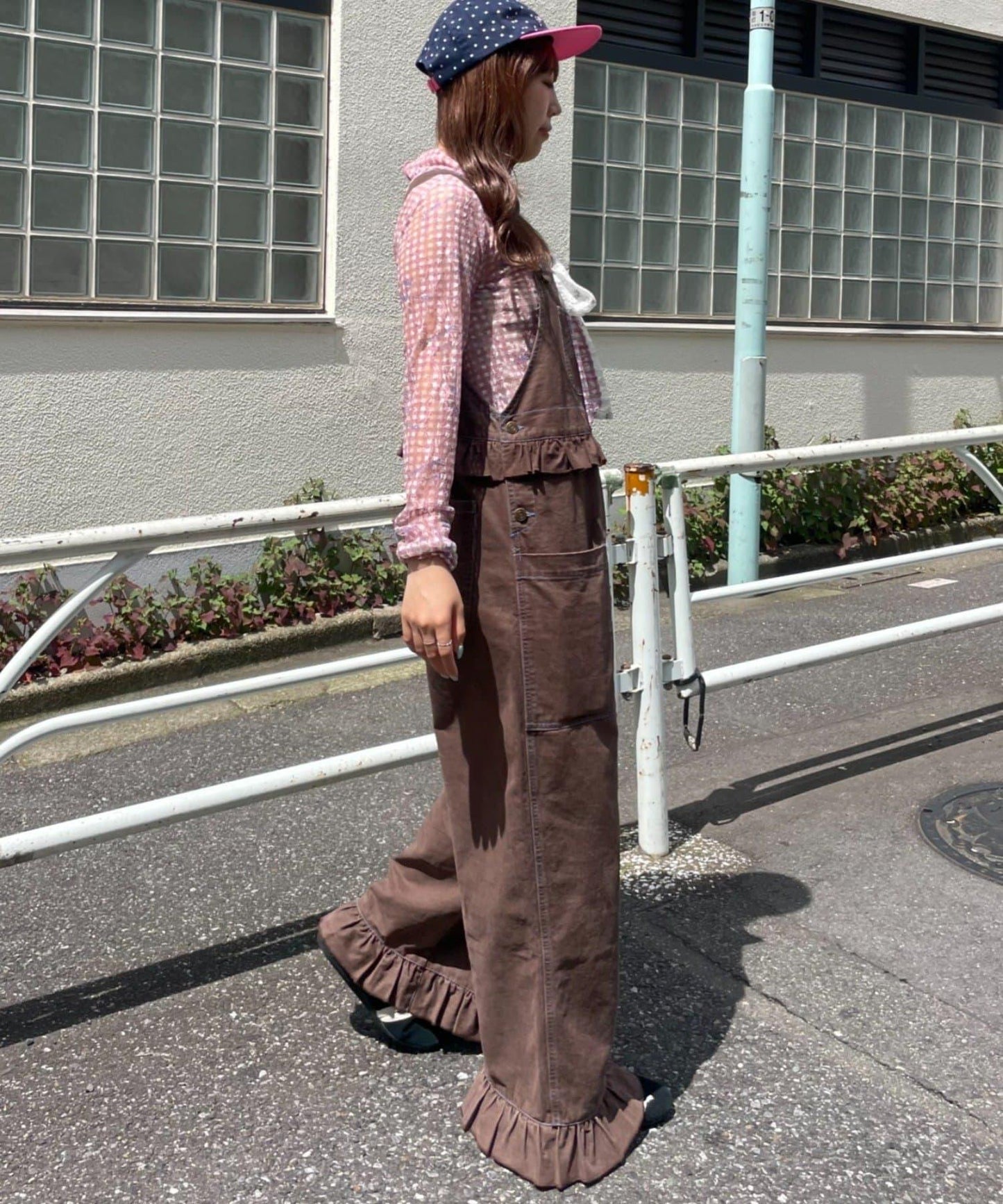 HELLO.SANFRANCISCO 蕾絲拼接蝴蝶結繫帶T恤