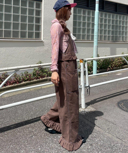 HELLO.SANFRANCISCO 蕾絲拼接蝴蝶結繫帶T恤