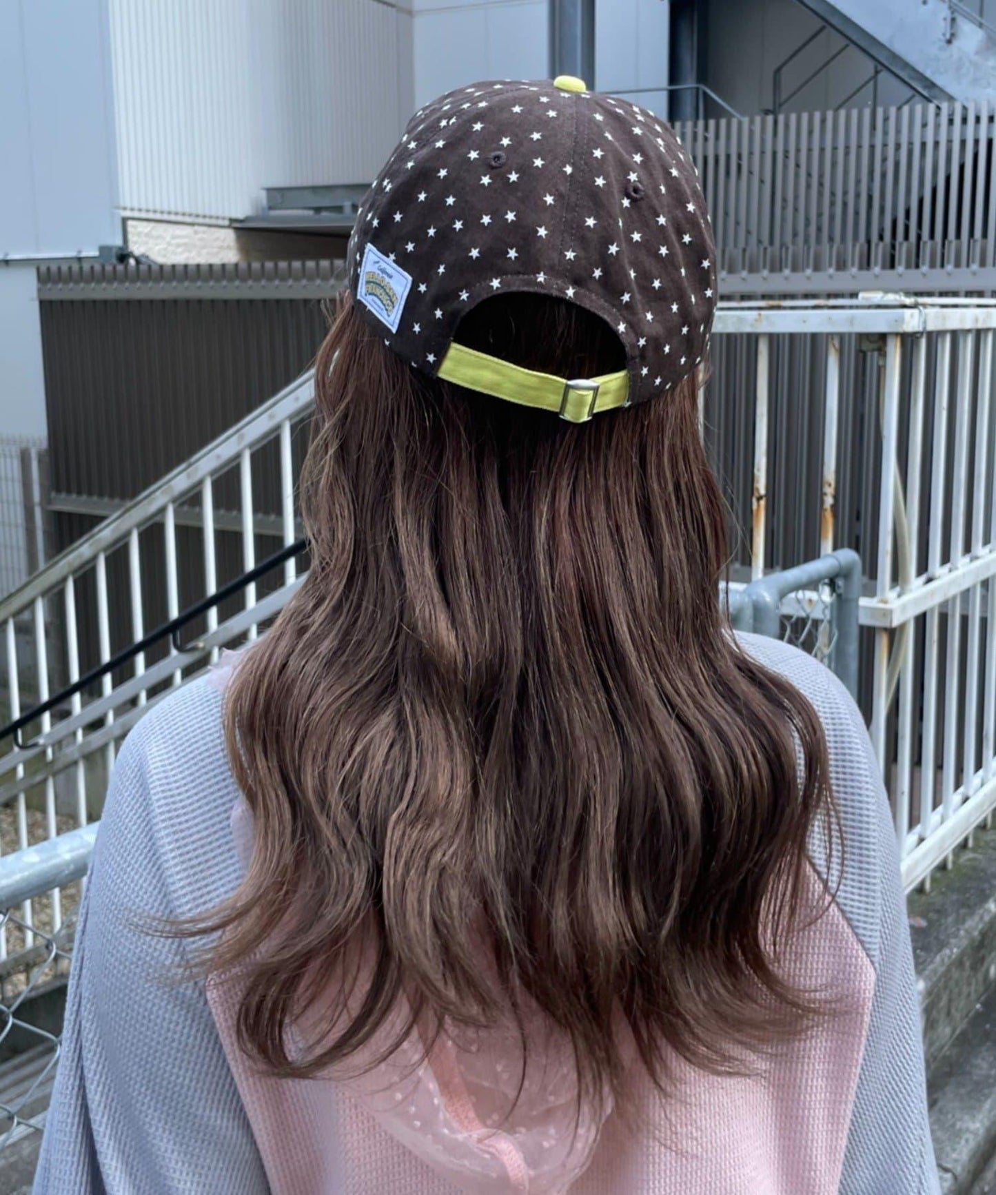 HELLO.SANFRANCISCO 星星印花雙色Logo棒球帽