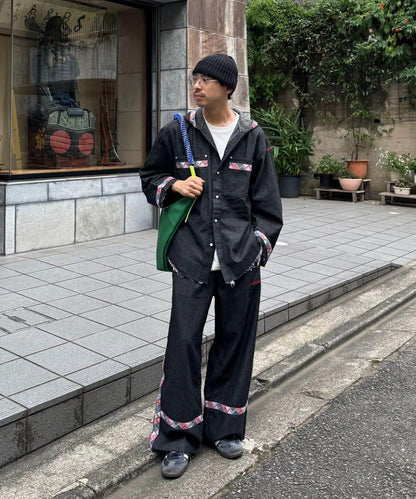 SOUNDS GOOOOD 三角皮革包