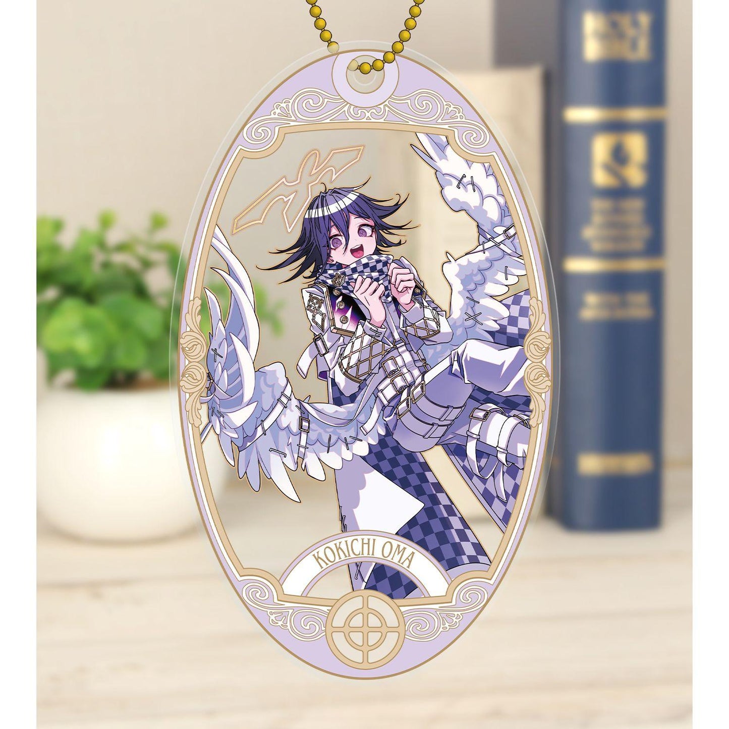 彈丸論破（彈丸論破） めつぶしあんこさんイラスト 王馬小吉 天使と悪魔ver. 第二彈 BIG亞克力鑰匙扣