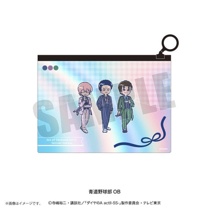 鑽石王牌 actⅡ（鑽石王牌 actⅡ） れとぽぷ 第4彈 青道野球部OB 鐳射化妝包