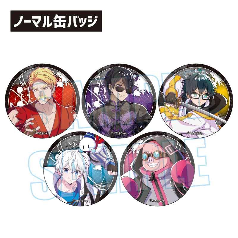 ドズル社_トレーディング缶バッジ バトルモード【BOX／6個入り】