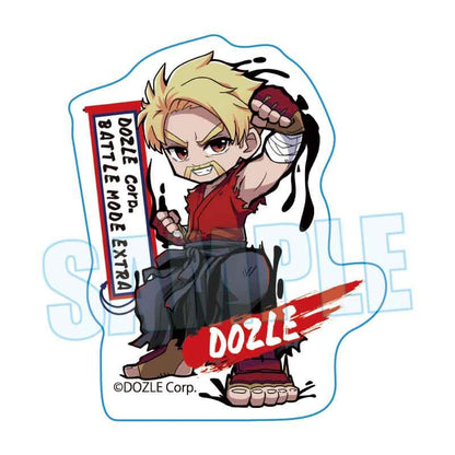 《DOLZE社》 トレーディング異形貼紙 戰鬥模式-EXTRA- OPP 5枚入 整套