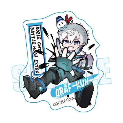 《DOLZE社》 トレーディング異形貼紙 戰鬥模式-EXTRA- OPP 5枚入 整套
