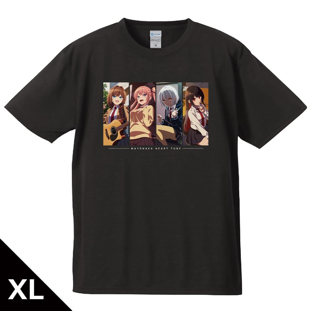 真夜中ハートチューン XL碼 六花＆寧々＆イコ＆しのぶ T恤