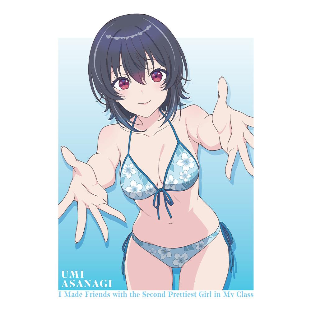 クラスで2番目に可愛い女の子と友だちになった 朝凪海 水著ver. T恤 XL碼