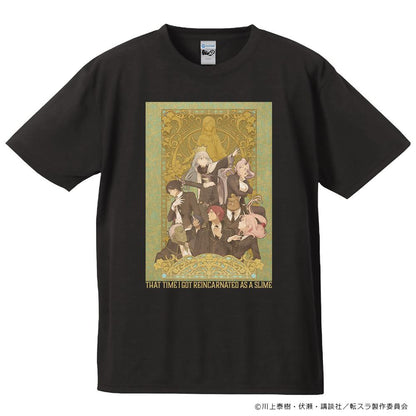 転生したらスライムだった件_XLサイズ_Tシャツ 集合ver.