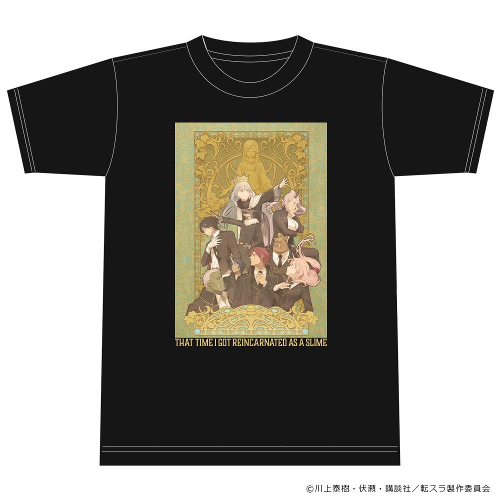 転生したらスライムだった件_XLサイズ_Tシャツ 集合ver.
