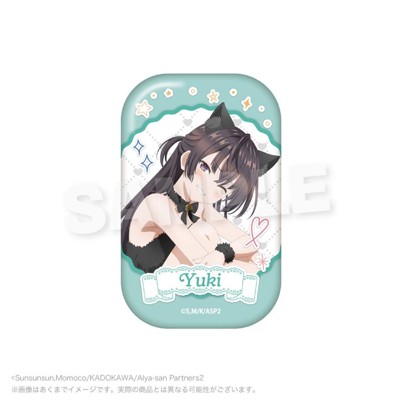 不時用俄語小聲說真心話的鄰桌艾莉同學 交易方形徽章 【完整BOX／6個裝】