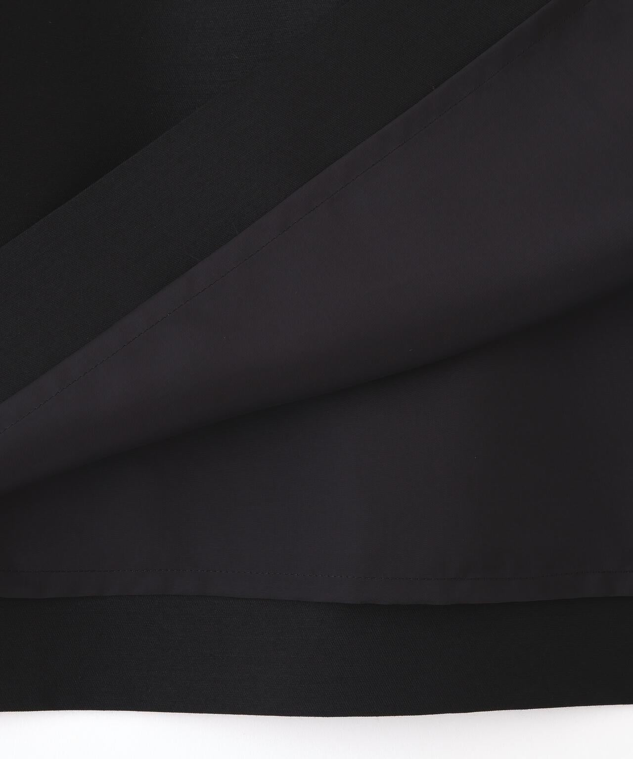 BLACK LABEL 絲毛斜紋 珍珠半身裙