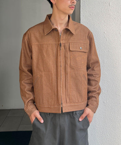 cian denim 剪裁牛仔夾克