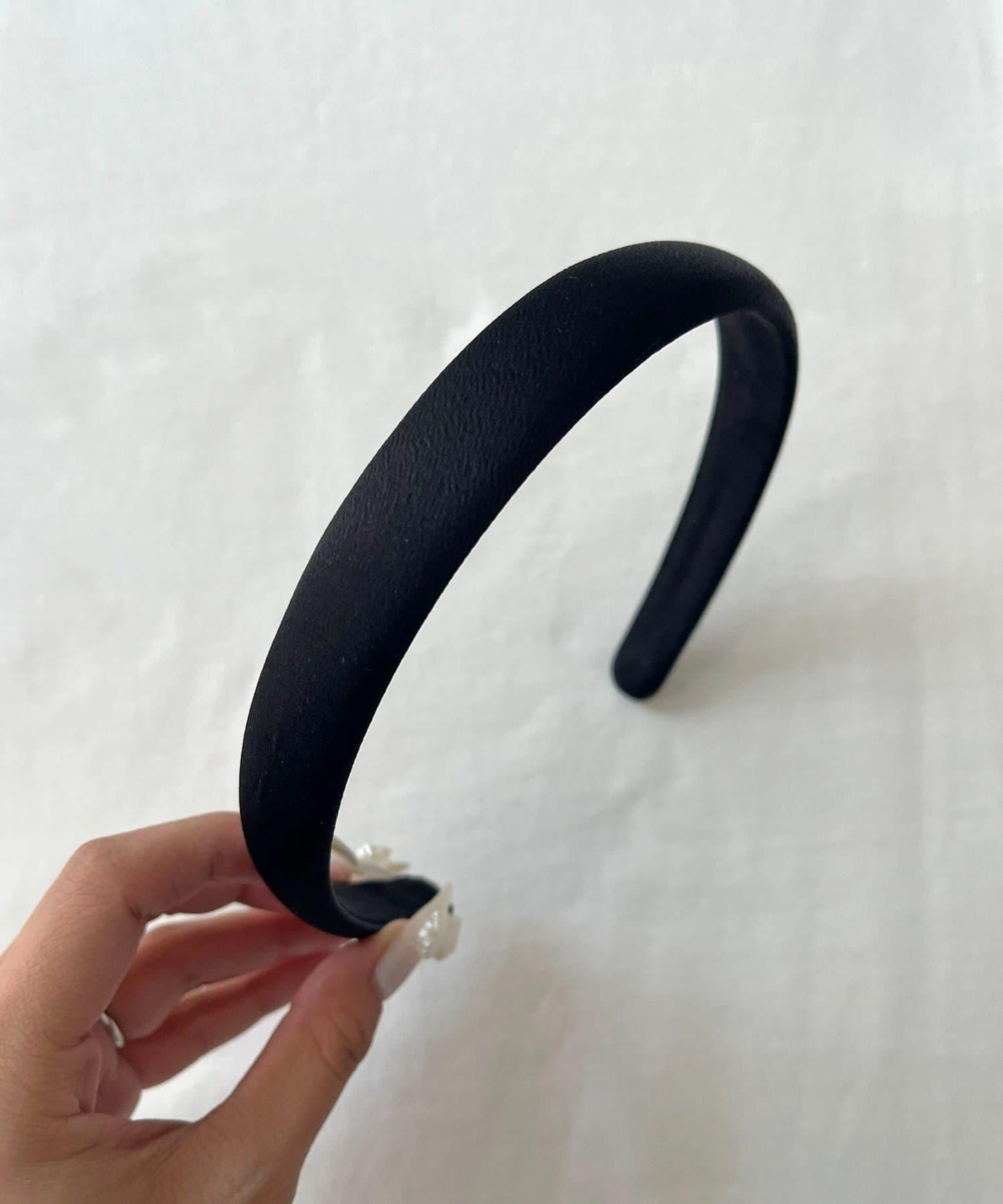 緞面髮箍